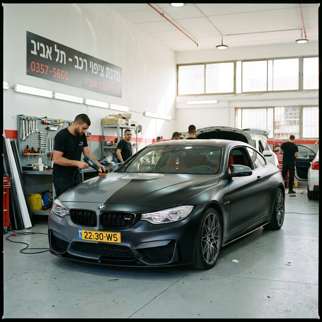 שינוי צבע ברכב: איך מעדכנים ברישיון ומה החוק אומר?