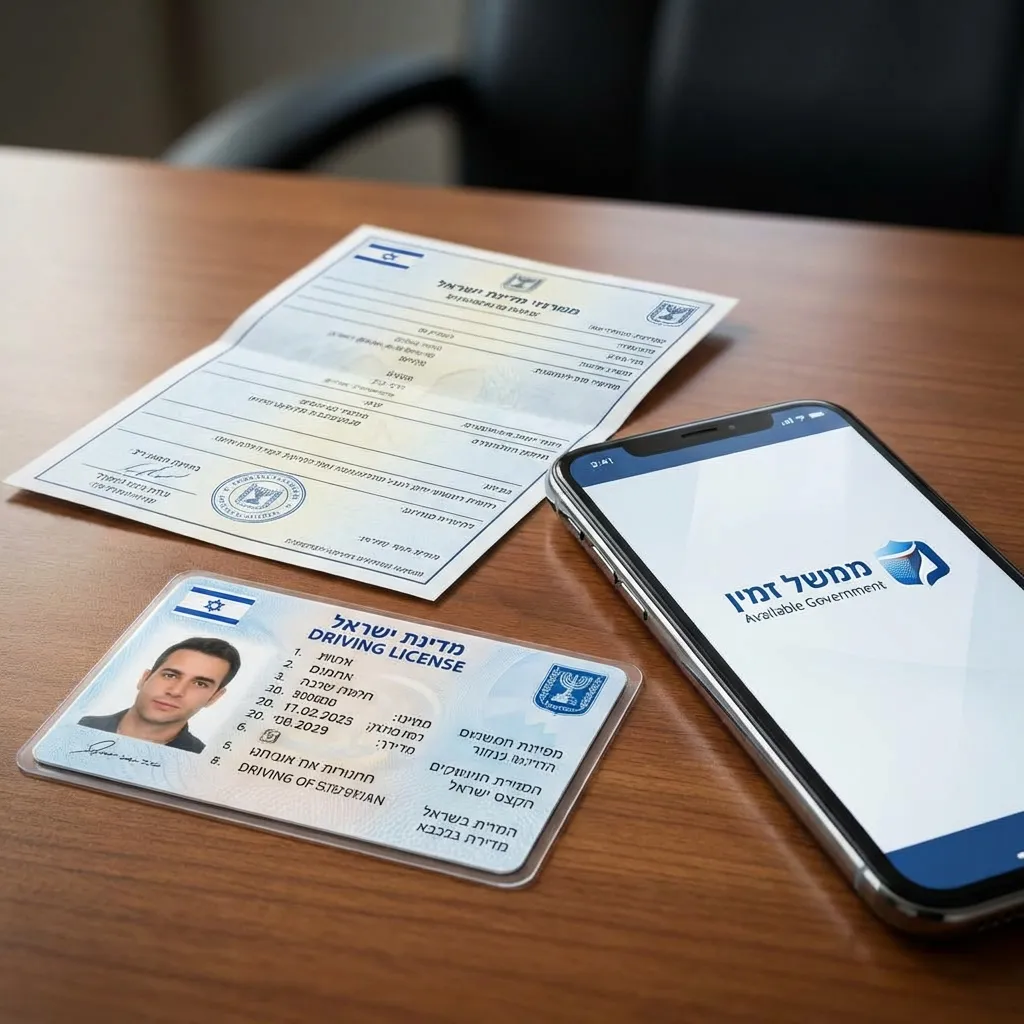 איבדתם את רישיון הרכב? המדריך המהיר להפקת כפל רישיון (2026)