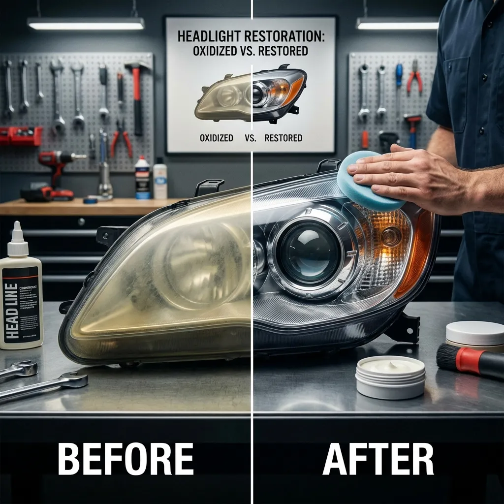 הפנסים עכורים? למה הרכב שלכם נראה זקן ומסוכן (ואיך לתקן)