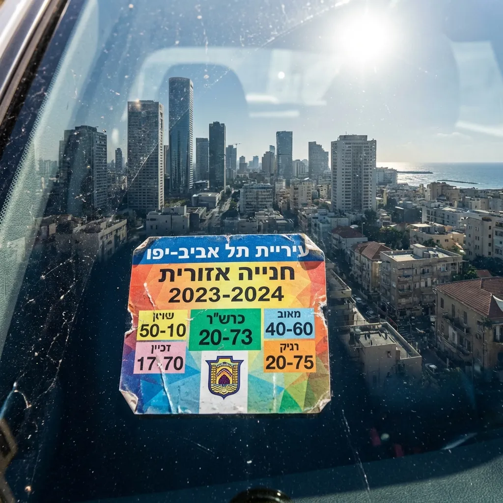 מלחמות החניה: המדריך לתו חניה אזורי (תל אביב, ירושלים, חיפה)