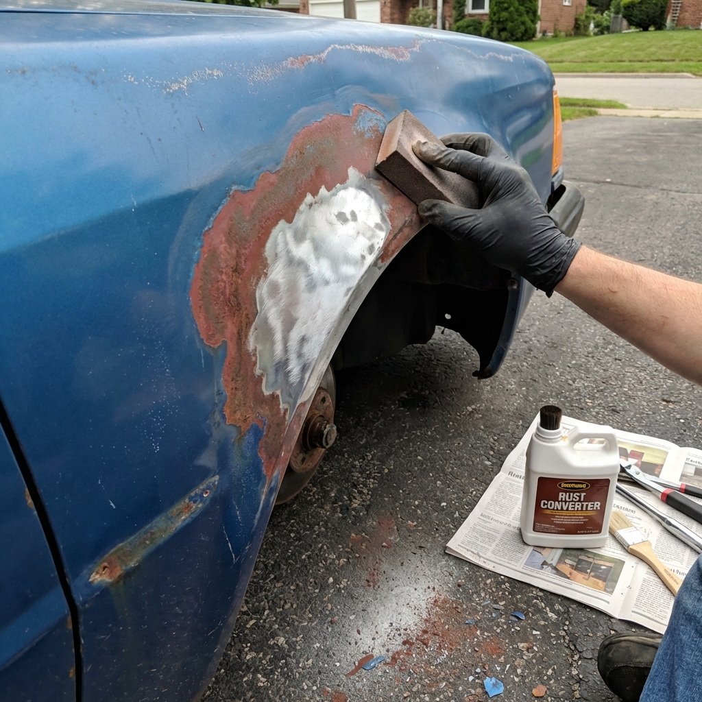 נקודות חלודה ברכב: סרטן המתכת ואיך עוצרים אותו בזמן